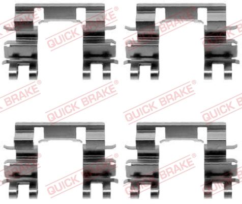 QUICK BRAKE Tarvikesarja, jarrupala 109-1087